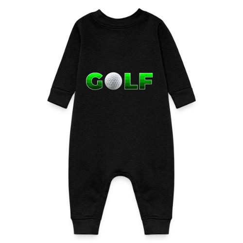 Golf Precision Wordmark - Baby Fleece One Piece