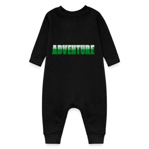 Adventure Typography Design for Apparel - Baby Fleece One Piece