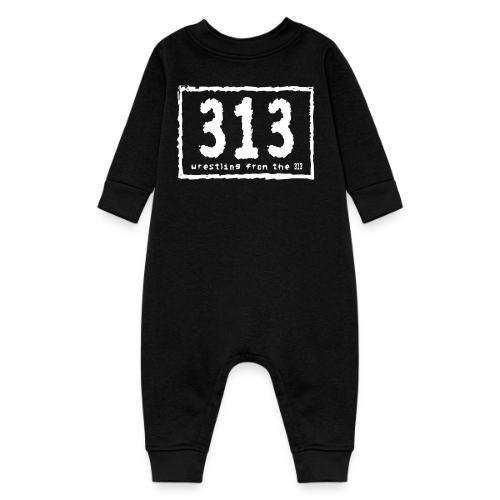 Wrestling from the 313 (nwo style) - Baby Fleece One Piece