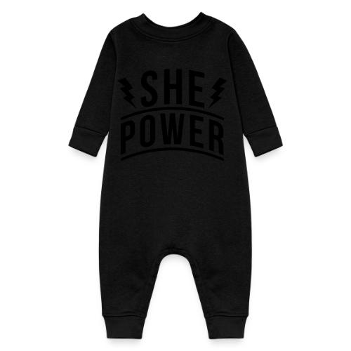 She Power - Baby Fleece One Piece