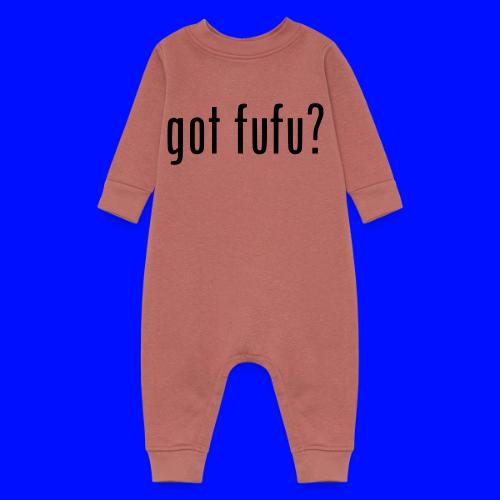 gotfufu-black - Baby Fleece One Piece