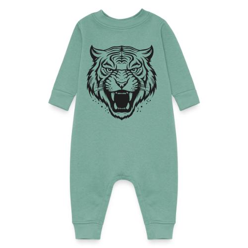 Wild Tiger Fashion, the fury of the feline tiger. - Baby Fleece One Piece