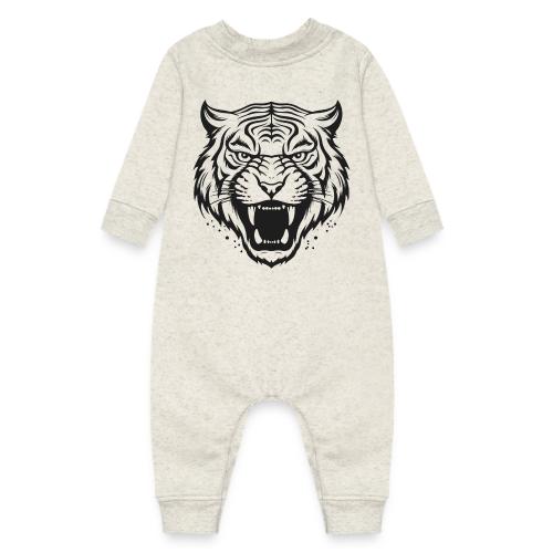Wild Tiger Fashion, the fury of the feline tiger. - Baby Fleece One Piece