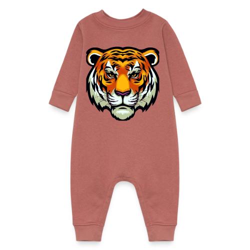 Tiger Fashion Feline Animal, Tiger Willing Success - Baby Fleece One Piece