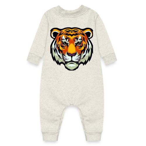 Tiger Fashion Feline Animal, Tiger Willing Success - Baby Fleece One Piece