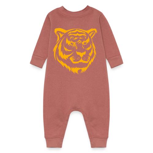 Fashion, Yellow Tiger Souvenirs, Men's T-shirts - Baby Fleece One Piece