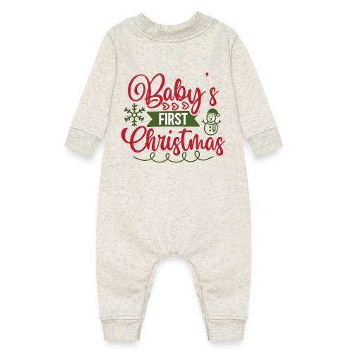 Baby s First Christmas - Baby Fleece One Piece