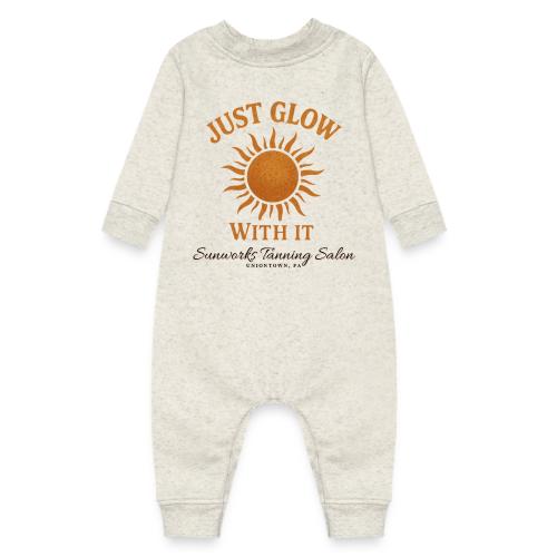 Just Glow With It - Baby Fleece One Piece
