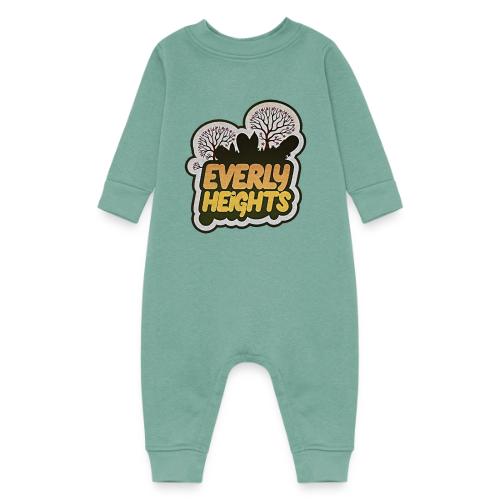 Everly Heights Sunburst Logo - Baby Fleece One Piece
