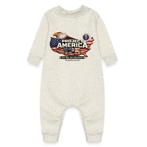 Get Big. Get Educated. Collection - Baby Fleece One Piece