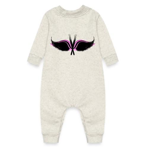Lash Tweezer Wings black - Baby Fleece One Piece