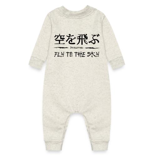 FLY TO THE SKY - Baby Fleece One Piece