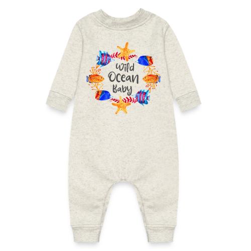 Wild ocean baby - Baby Fleece One Piece