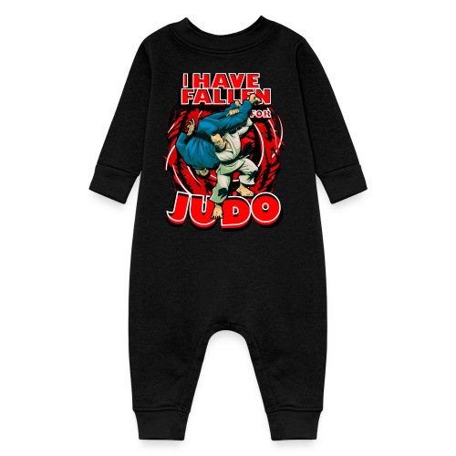 Fallen For Judo - Baby Fleece One Piece