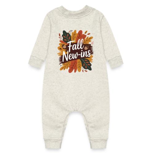 Fall New-Ins Autumn Leaves Acorn Seasonal Outfit - Baby Fleece One Piece