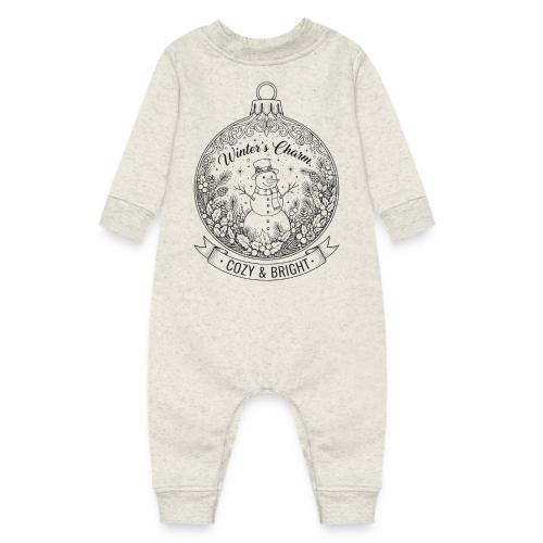 Festive Snowman T-Shirt - Baby Fleece One Piece