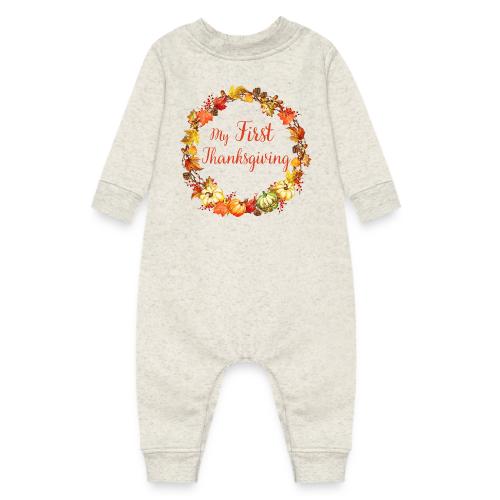 My first thanksgiving - Baby Fleece One Piece