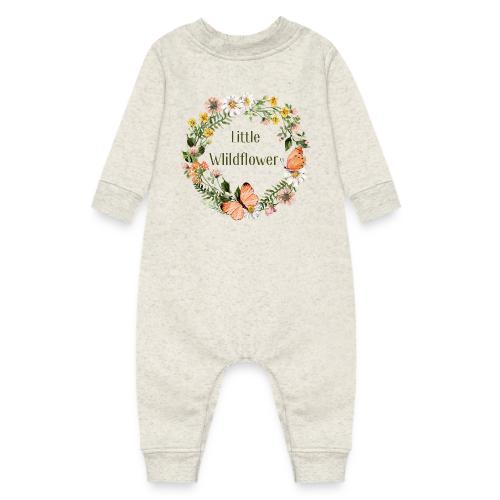 Little wildflower – Baby Shower Gift Bodysuit - Baby Fleece One Piece