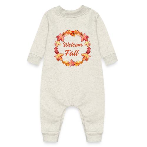 Welcome fall - Baby Fleece One Piece