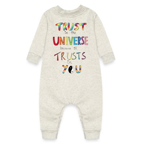 Trust In The Universe - Baby Fleece One Piece
