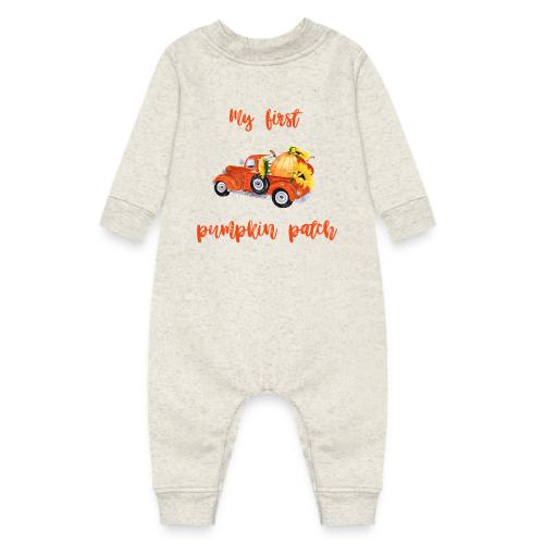 My first pumpkin patch - Baby Fleece One Piece