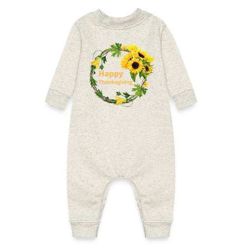 Happy thanksgiving - Baby Fleece One Piece