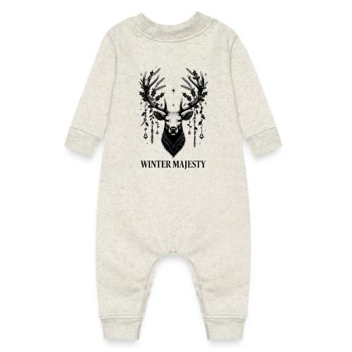 Majestic Reindeer T-Shirt, Poster, & Mug - Baby Fleece One Piece