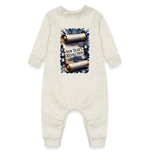 New Year's Resolution T-Shirt - Baby Fleece One Piece