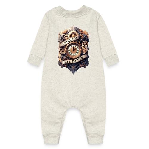 Ornate Clockwork T-Shirt - Baby Fleece One Piece