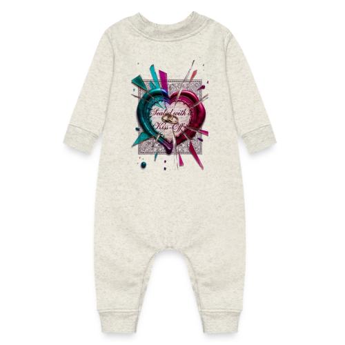 Sealed with a Kiss-Off T-Shirt - Baby Fleece One Piece