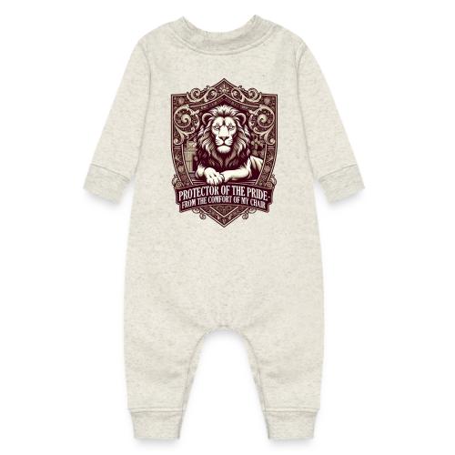 Protector of the Pride T Shirt, Sarcastic Dad Gif - Baby Fleece One Piece