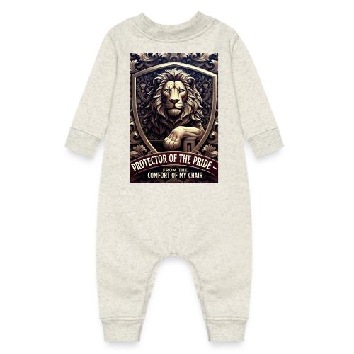 Lion King T Shirt, Funny Low-Effort Father Gift - Baby Fleece One Piece