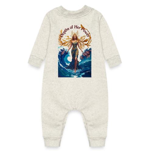 Women’s Day Tidal Sovereign T Shirt, Gift for Wife - Baby Fleece One Piece