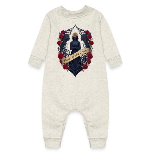 Women’s Day Thorn Crown T Shirt, Gift for Sister - Baby Fleece One Piece