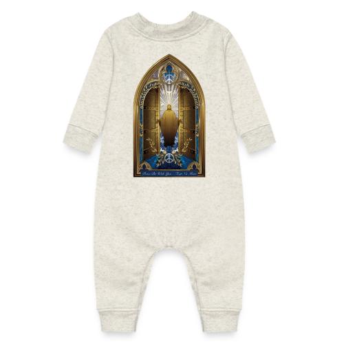 Easter Peace Be With You Locked Doors T Shirt,Gift - Baby Fleece One Piece