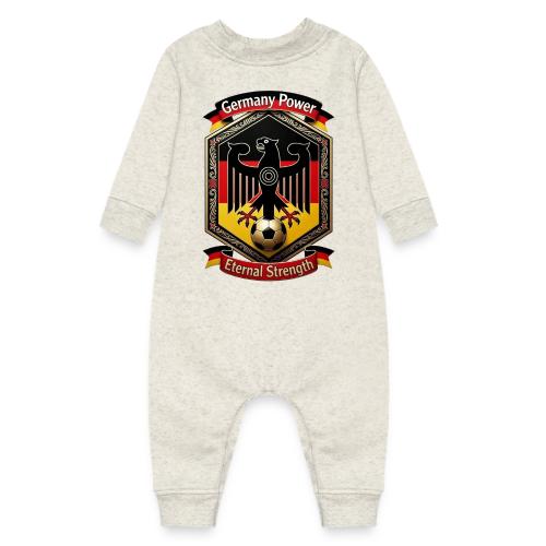 Germany Eagle Power T-Shirt, Flag Pride Gift - Baby Fleece One Piece