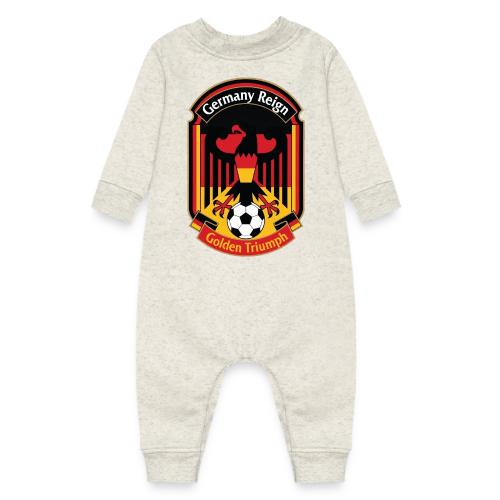 Germany Eagle Reign T-Shirt, German Flag Gift - Baby Fleece One Piece