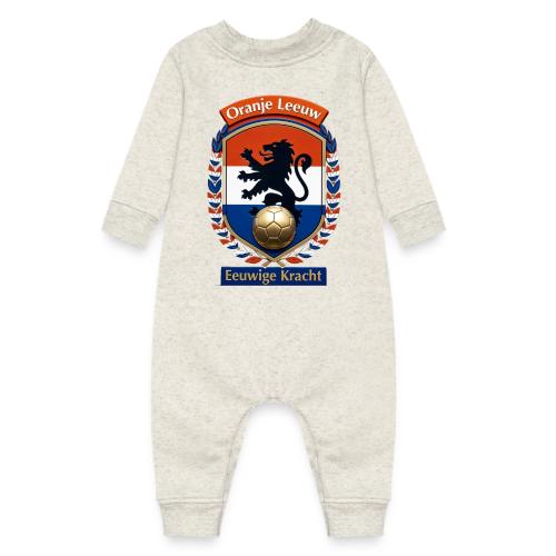 Netherlands Lion Premium T-Shirt, Dutch Flag Gift - Baby Fleece One Piece