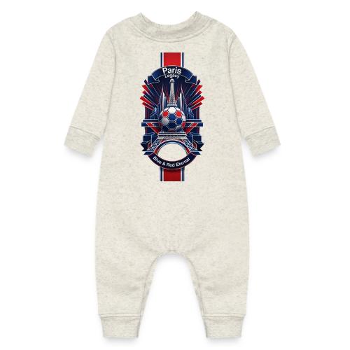 Paris Tower Legacy T Shirt, Soccer City Pride Gift - Baby Fleece One Piece