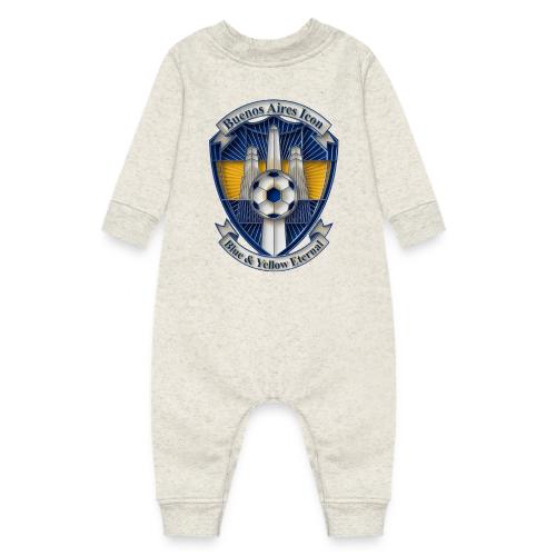 Buenos Aires Icon T Shirt, Soccer City Pride Gift - Baby Fleece One Piece