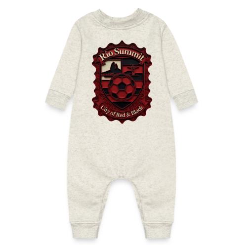 Flamengo Scarlet Summit T-Shirt, Football Gift - Baby Fleece One Piece