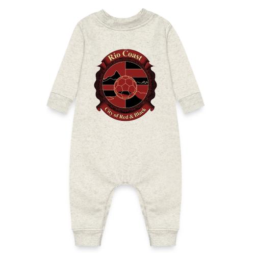 Flamengo Rio Coast T Shirt, Football Pride Gift - Baby Fleece One Piece