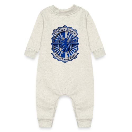 Chelsea Blue Bridge T Shirt, Soccer Fan Gift - Baby Fleece One Piece