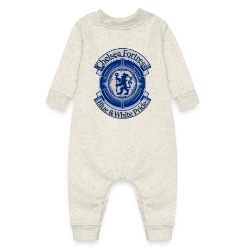 Chelsea Fortress T Shirt, Soccer City Pride Gift - Baby Fleece One Piece