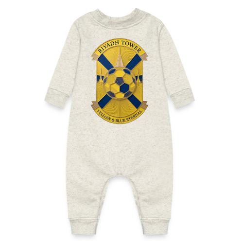 Riyadh Tower T Shirt, Football City Pride Gift - Baby Fleece One Piece