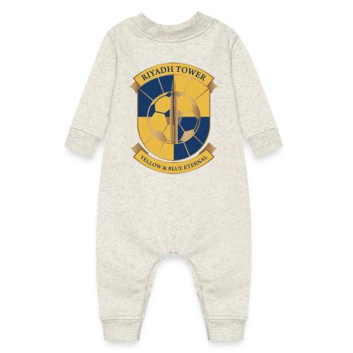Riyadh Tower Premium T Shirt, Football Pride Gift - Baby Fleece One Piece