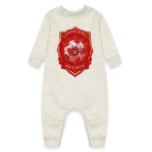 London is Red T Shirt, Football City Pride Gift - Baby Fleece One Piece