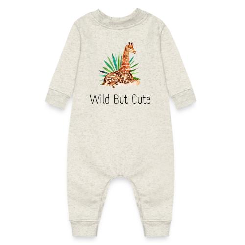 Wild but cute giraffe - Baby Fleece One Piece