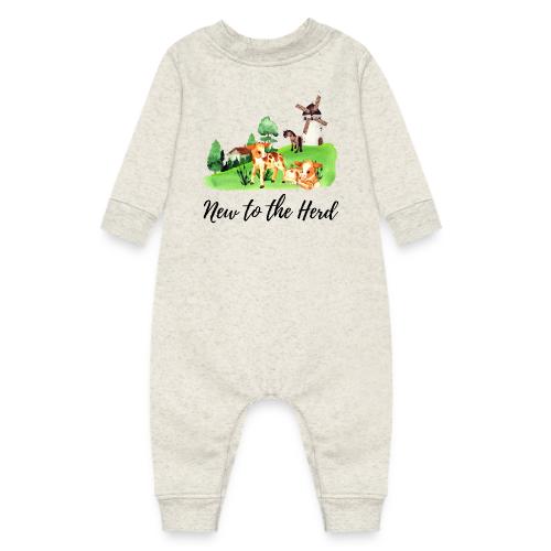 New to the herd - Baby Fleece One Piece
