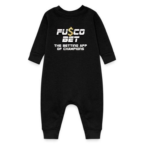 Official FuscoBet Logo - Baby Fleece One Piece